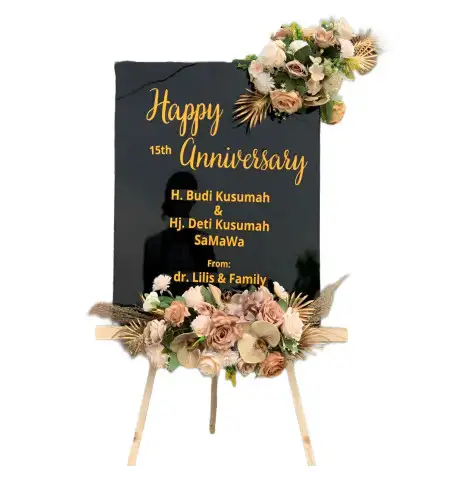 Papan Bunga Akrilik Bonjok